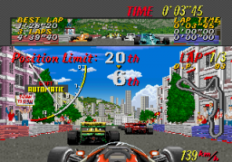 Super Monaco GP (ARC)   © Sega 1990    1/3