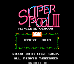 Super Pool III (ARC)   © Data East 1989    1/3