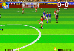 Super Visual Football: European Sega Cup (ARC)   © Sega 1994    3/5