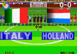 Super Visual Football: European Sega Cup (ARC)   © Sega 1994    5/5