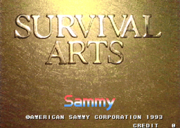 Survival Arts (ARC)   © Sammy 1993    1/4