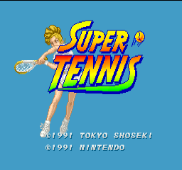 Super Tennis (ARC)   © Nintendo 1991    1/3