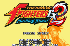 The King Of Fighters EX 2: Howling Blood (GBA)   © Atlus 2003    1/3