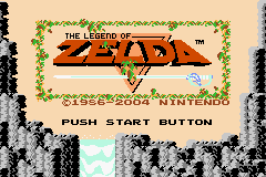 The Legend Of Zelda (GBA)   © Nintendo 2004    1/3