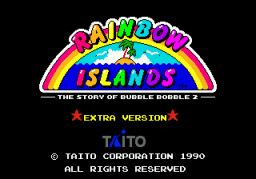 Rainbow Islands: Extra Version (SMD)   © Taito 1990    1/3