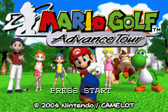 Mario Golf: Advance Tour (GBA)   © Nintendo 2004    1/3