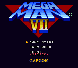 Mega Man 7 (SNES)   © Capcom 1995    1/12
