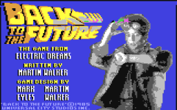 Back To The Future (C64)   ©  1986    1/3