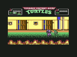Teenage Mutant Ninja Turtles: The Arcade Game (C64)   © ImageWorks 1991    1/1