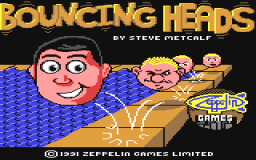 Bouncing Heads (C64)   ©  1991    1/2