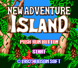 New Adventure Island (PCE)   © Hudson 1992    1/6