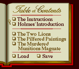 Sherlock Holmes: Consulting Detective Volume II (PCCD)   © Turbo Technologies 1993    2/4