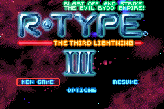 R-Type III: The Third Lightning (GBA)   © DSI 2004    1/3