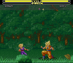 Dragon Ball Z: La Lgende Saien (SNES)   © Bandai 1993    2/3