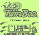 Pop'n TwinBee (GB)   © Konami 1990    1/3