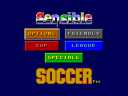 Sensible Soccer (SMS)   © Sony Imagesoft 1993    1/3