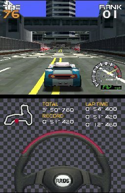 Ridge Racer DS (NDS)   © Namco 2004    2/3