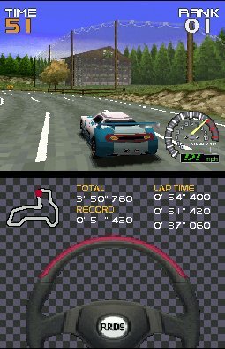 Ridge Racer DS (NDS)   © Namco 2004    3/3