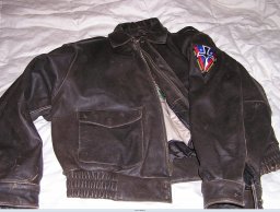 Wing Commander Dev Team XL Wilsons Leather Jacket (M)   ©      2/3