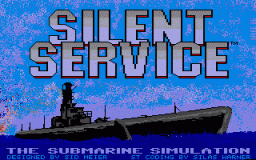 Silent Service   © MicroProse 1986   (AST)    1/3