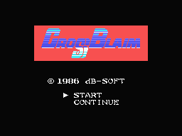 Cross Blaim (MSX) &nbsp; &copy;   &nbsp;  1/2
