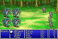 Final Fantasy I / II (2004) (GBA)   © Square Enix 2004    2/4