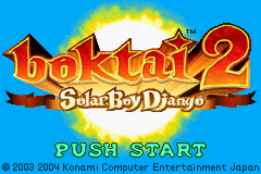Boktai 2: Solar Boy Django (GBA)   © Konami 2004    1/4