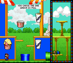 Mario's Early Years: Preschool Fun! (SNES)   © Mindscape 1994    2/5
