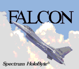 Falcon (PCE)   © Spectrum Holobyte 1992    1/3