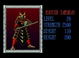 Crossed Swords II (NGCD)   © SNK 1995    4/6