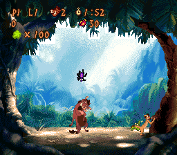 Timon & Pumbaa's Jungle Games (SNES)   © THQ 1997    3/3