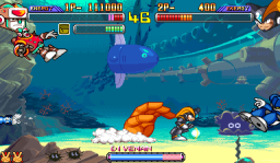 Mega Man 2: The Power Fighters (ARC)   © Capcom 1996    9/12