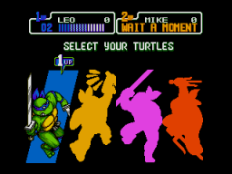 Teenage Mutant Ninja Turtles: The Hyperstone Heist (SMD)   © Konami 1992    2/5