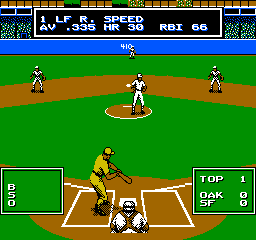 Roger Clemens' MVP Baseball (NES)   © LJN 1991    2/3