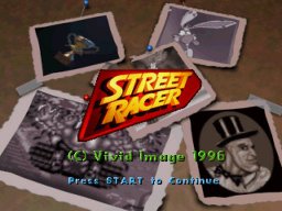 Street Racer (SS)   © Ubisoft 1996    1/6