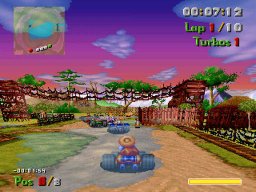 Street Racer (SS)   © Ubisoft 1996    2/6