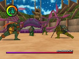 Teenage Mutant Ninja Turtles 2: Battle Nexus   © Konami 2004   (GCN)    2/3