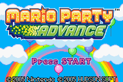 Mario Party Advance (GBA)   © Nintendo 2005    1/5