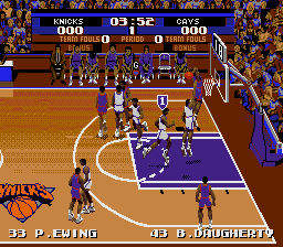 Tecmo Super NBA Basketball (SMD)   © Tecmo 1993    2/3