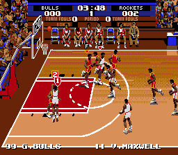 Tecmo Super NBA Basketball (SMD)   © Tecmo 1993    3/3