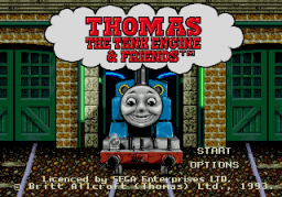 Thomas The Tank Engine & Friends (SMD)   © THQ 1993    1/3