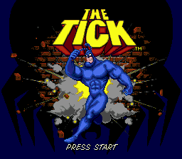 The Tick (SMD)   © Fox Interactive 1994    1/3