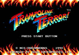 Trampoline Terror! (SMD)   © DreamWorks 1990    1/3