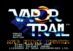 Vapor Trail: Hyper Offence Formation (SMD)   ©  1989    1/3