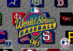 World Series Baseball '96 (SMD)   © Sega 1996    1/3