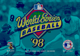 World Series Baseball '98 (SMD) &nbsp; &copy; Sega 1997 &nbsp;  1/3