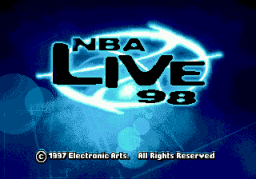 NBA Live '98   © EA Sports 1997   (SMD)    1/3