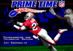 Prime Time NFL (SMD)   © Sega 1995    1/3