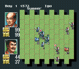 Nobunaga's Ambition (SMD)   © KOEI 1991    3/3