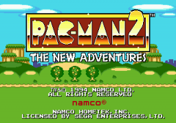 Pac-Man 2: The New Adventures (SMD)   © Namco 1994    1/3